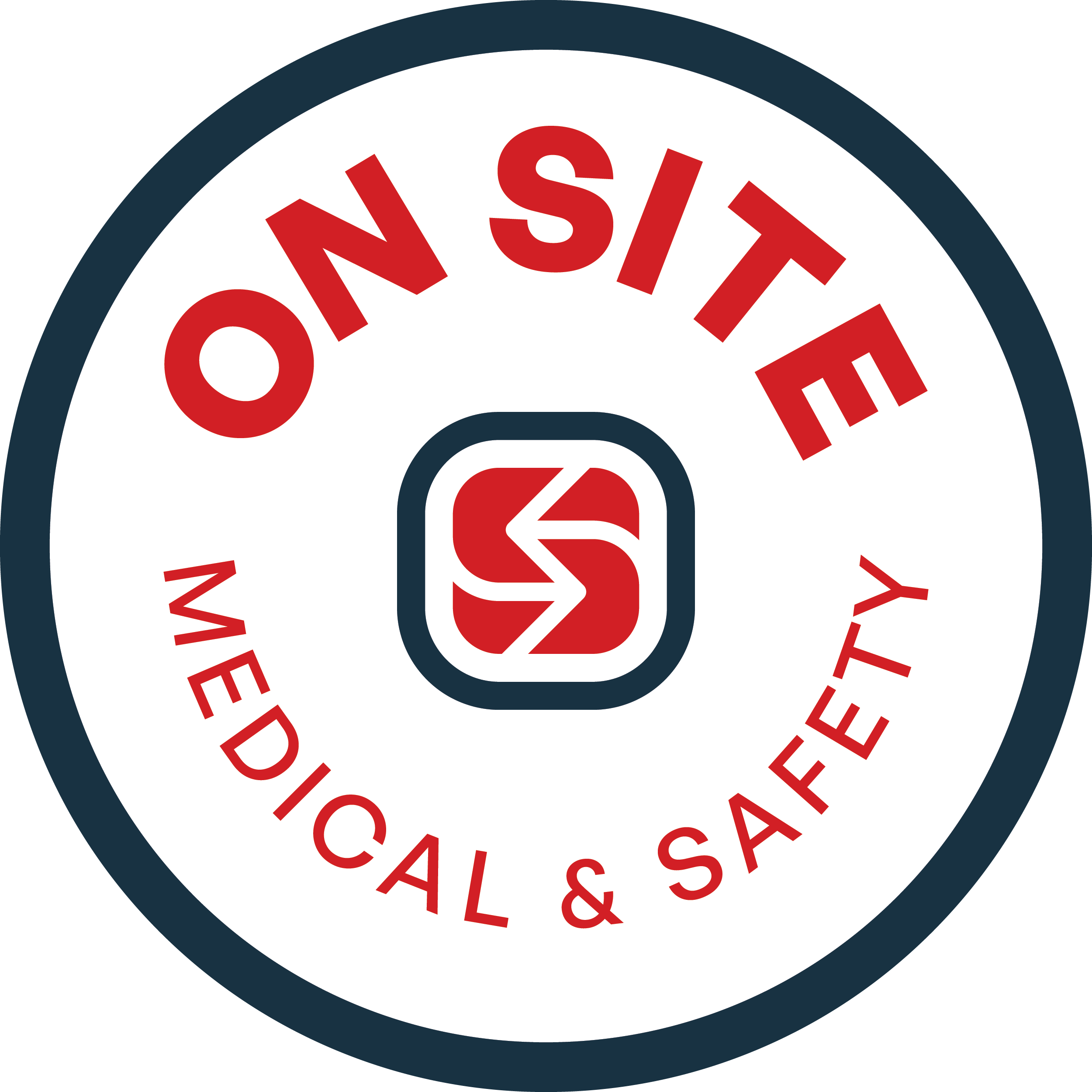 On Site — Badge
